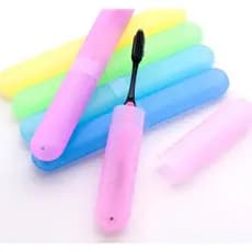 Kit 2 Porta Escova De Dente Coloridos / Estojo Para Escova De Dente