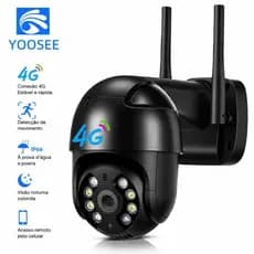 Câmera A8 4g Externa Ip A Prova D'água - Infravermelho Alarme Wifi Hd Sensor De Movimento - Bivolt