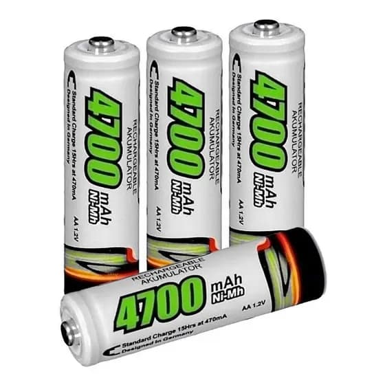 Kit Pilhas Clacier Recarregável  4700mAh ou 2700mAh