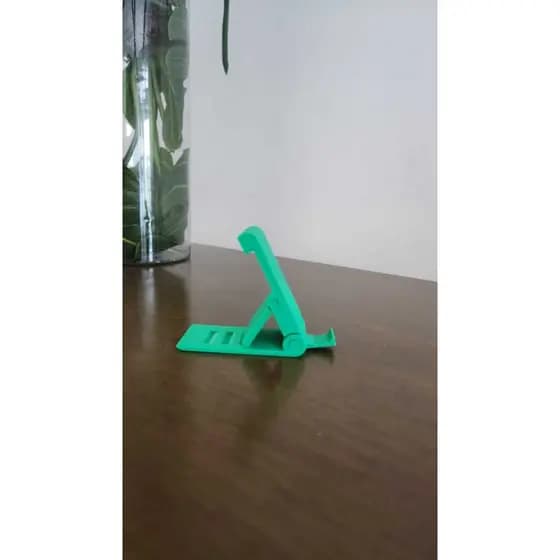 Suporte de Celular Dobrável Portátil | Compacto de Bolso | Suporte celular diferente | Suporte celular chaveiro