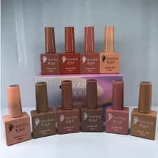 Kit Esmaltes Em Gel K&S 10ml tons nude