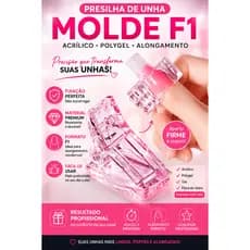 Presilhas pra moldes F1 polygel poligel presilha para alongamento de unhas