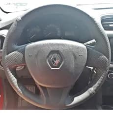 capa de volante costurada sandero/logan/duster 2015+