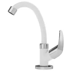 Torneira Pia Banheiro Branca - Monoc 1/4 Volta para Lavabo e Lavatório
