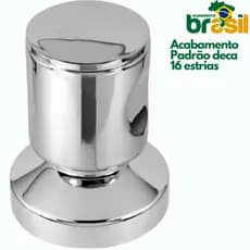 Acabamento Registro Metal C42 padrão Deca acabamento registro gaveta registro pressão