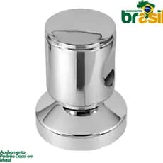 acabamento Registro Metal Cromado C-42 padrão Docol - Alta Qualidade e Durabilidade
