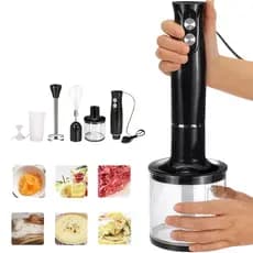 Mixer Portátil de Mão Elétrico 4 em 1 Multifunção - 127v
