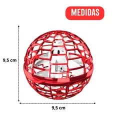 Brinquedo infantil Bola Spinner Voadora Flutuante Boomerang com LED  (Cores Sortidas)
