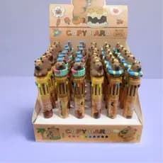 kit 3/kit 6/kit12pecas Caneta Capivara 10 CORES Capybara ponta 7mm Esferográfica Volta as Aulas Papealaria Colecionável
