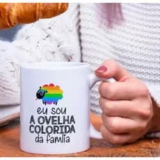 caneca LGBT personalizada lembrancinha presente