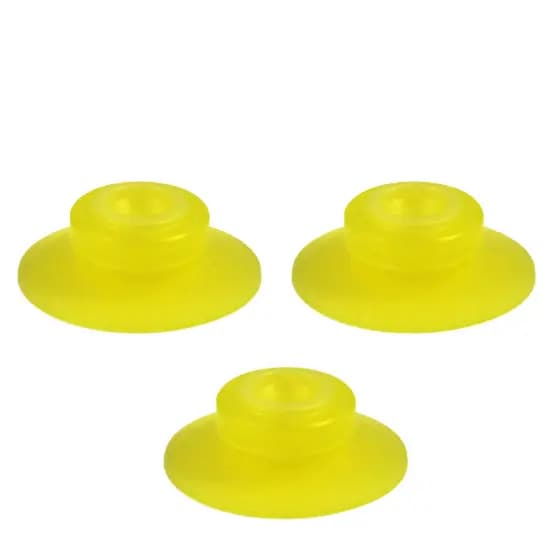 Kit com 3 Válvula Média Nsf Amarela Para Bisnaga Fifo Original
