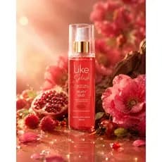 Body Splash Like Splash Fruity Oud 200ml Perfume Corporal Feminino Desodorante Corporal Hidratante Rosa Mosqueta