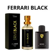 Perfume Ferrari Black Like Sense Masculino 17ml Inspirado Ferrari Black Importado Fixação Projeção Presente Barato
