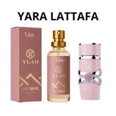 Perfume Árabe Ylah Feminino Inspirado Yara Lattafa | Fragrância Doce Cremosa Floral Elegante e Feminina 17ml