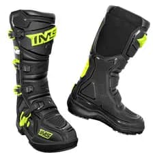 Bota Ims Robust Modelo Novo Motocross Trilha Enduro Velocross Preto Fluor