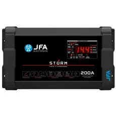 Fonte Carregador Automotiva Jfa 200a Slim Bivolt Voltímetro