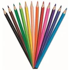 Lápis de Cor Maped Color Peps 12 Cores Super Vivas Triangular + Lápis HB Black + Apontador