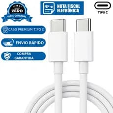 Cabo Carregador Tipo C USB-C 1 Metro Original Salyta Store