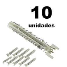 10 ou 5 Resistência para chuveiro ducha Advanced Top Jet Lorenzetti 220v 7500W multi-temperatura