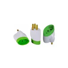 Adaptador De Tomada Reverso Pino Chato 2p+t Cinza V25 DANEVA PIAL LEGRAND