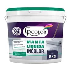 Manta Líquida Incolor Impermeabilizante Pedra 8KGS/12KGS CRCOLOR