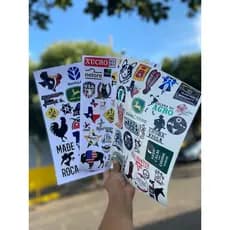 Kit 3 Cartelas Country Garrafa de Terere