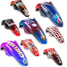 Adesivo de Para-lama de Moto Personalizado Times de Futebol
