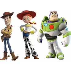 Display Mdf decoração Aniversario Toy Story 80CM