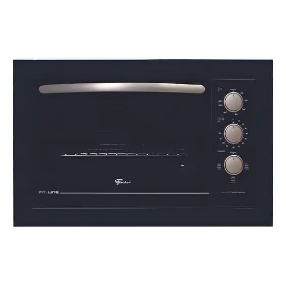 Forno Elétrico de Embutir Fischer Fit Line 48 Litros ( 127 Volts)