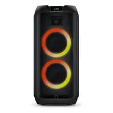 Caixa De Som Bluetooth Philips Party Speaker X4209 1300W Com Luz De Festa