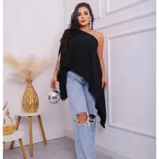 Blusa Cropped Capa Boho Multiformas