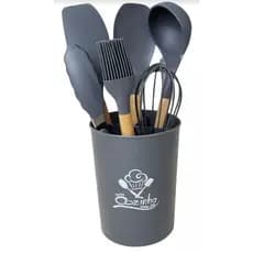 Jogo de Utensílios Silicone Para Cozinha 7 Peças