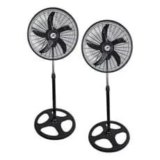 02 Unidades Ventilador Coluna 18" 110v Ventilador Evoox  Chão