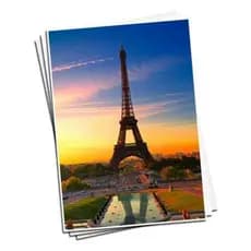 Papel Fotográfico A4 Glossy Brilho 230 g Premium À Prova D'água 20 folhas