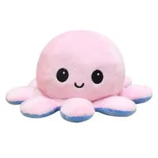 Polvo de Pelúcia do Humor Bipolar Bravo e Feliz Brinquedo Reversível diversas cores disponíveis