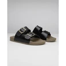 Sandália Masculina Birken Anatômica com Fivelas Ajustáveis | Chinelo Masculino Casual Confortável | Slide Masculino Leve