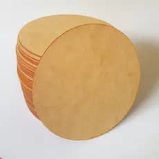 Porta copo Kit 10 - Bolacha de Copo - Bolacha 8cm MDF 3mm Cortado a Laser