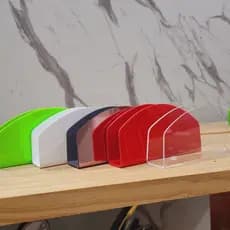 Porta Guardanapos em Acrílico para Decoração Mesa kit 5,10,15 e 20 unidades