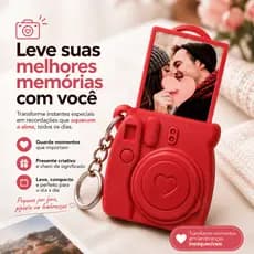 Kit 2 Chaveiros para porta fotos personalizados - Casal | Namorados