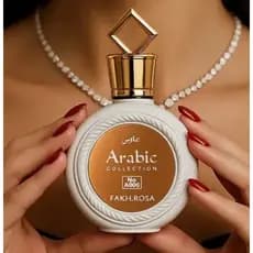 Perfume Árabe Feminino Fakar Rose Arabic Collection | adocicado suave Eau de Parfum