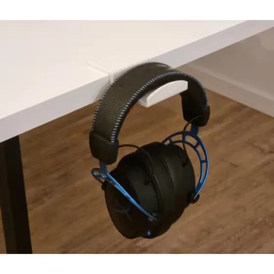 SUPORTE DE MESA PARA HEADSET FIXAÇÃO REFORÇADO
