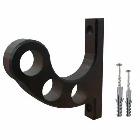 Suporte de Parede para Capacete – Organizador Premium ABS | Moto, Bike e Bonés