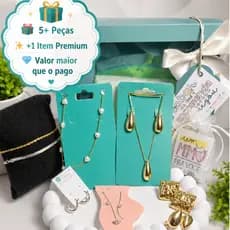 Kit de semijoias a partir de 5 itens + 1 Premium