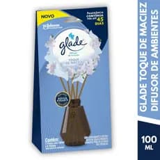 Glade Difusor De Ambientes Toque De Maciez Odorizador Aromas Casa Cheirinho Aromatizante 100ml