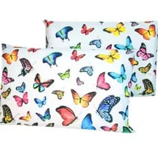 Par de Fronhas Capas Percal 100% Algodão 200 Fios Capa de Travesseiro 50X70cm Estampada