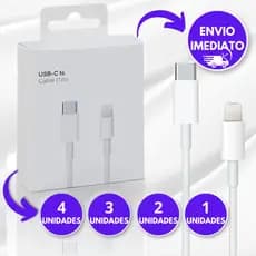 1 2 3 ou 4 Cabo de IPhone Turbo De Máxima Durabilidade Resistente