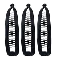 Kit 3 Bananas Prendedor Acessorios para Cabelo Resistente