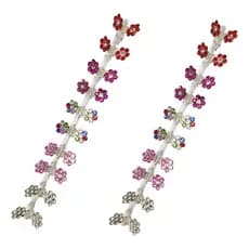 Kit 20 Unidades Mini Piranha Penteado Infantil Pedra Strass