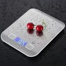 Balança de cozinha alimentos digital de alta precisão inox Cozinha 1g a 10kg