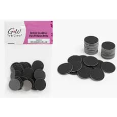 Refil Lixa Preta Pedicuro Adesiva Taiff Disco 50 100 150 200 Unidades